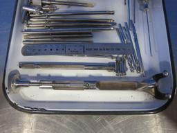 Hand Drill w/ Tray of Tools/Accessories