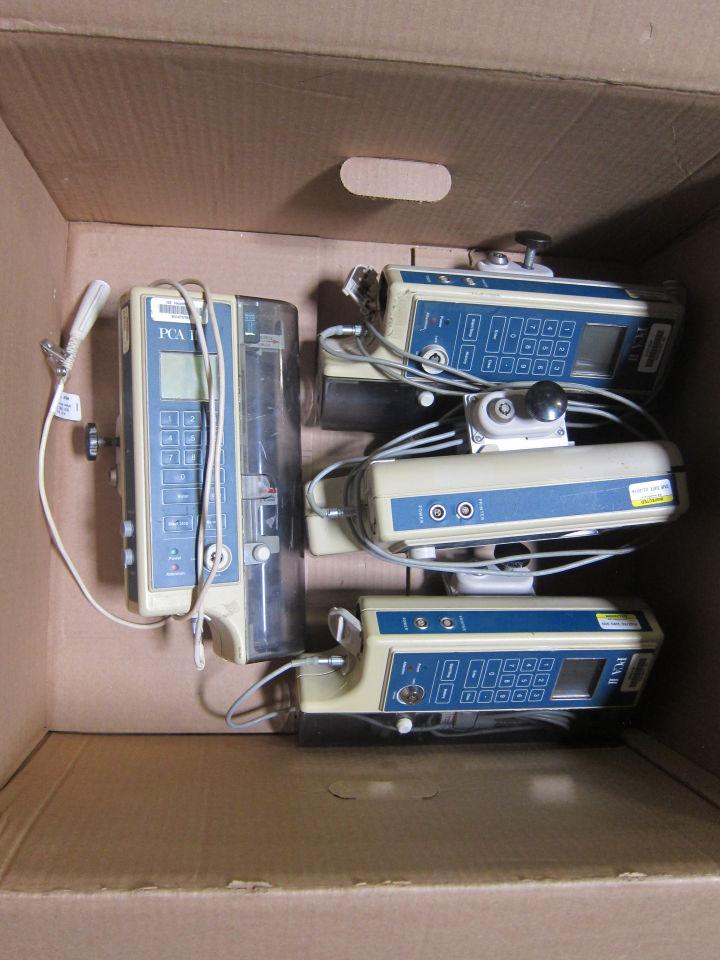 BAXTER HEALTHCARE PCA II  - Lot of 4 Pump IV Infusion
