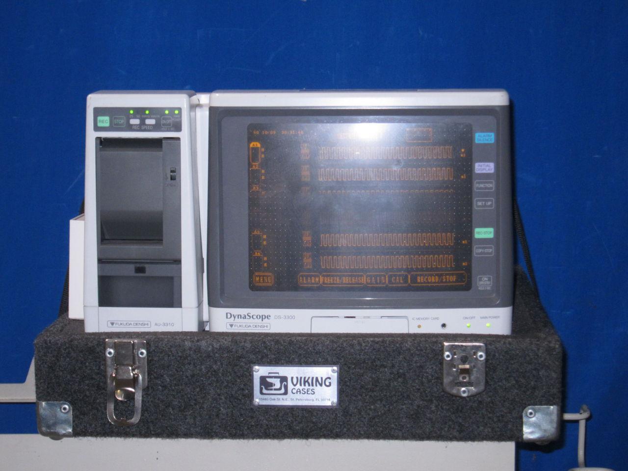 FUKUDA DENSHI Dynascope DS-3300 w/ Recorder Monitor