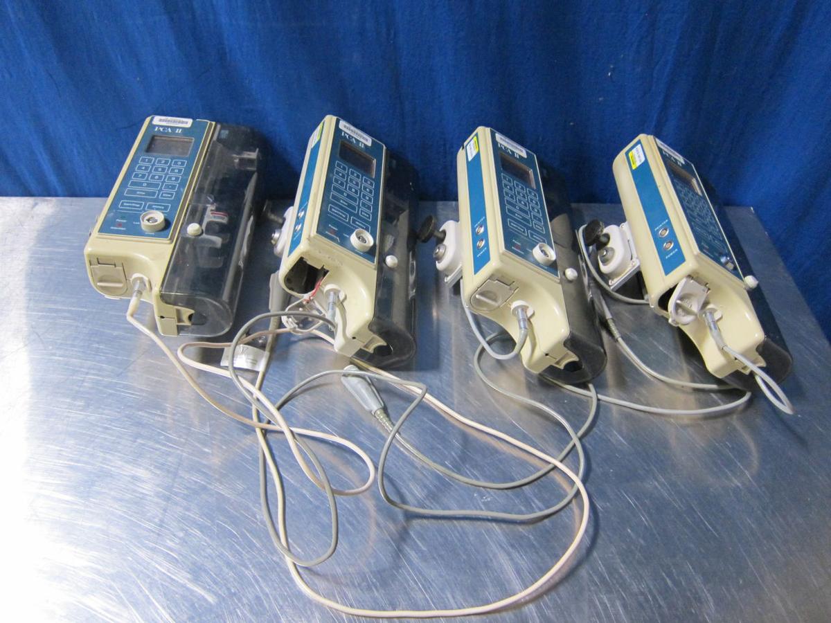 BAXTER HEALTHCARE PCA II  - Lot of 4 Pump IV Infusion