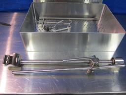 OMNI-TRACT SURGICAL Various Femoral Elevators in Tray - Lot of 5