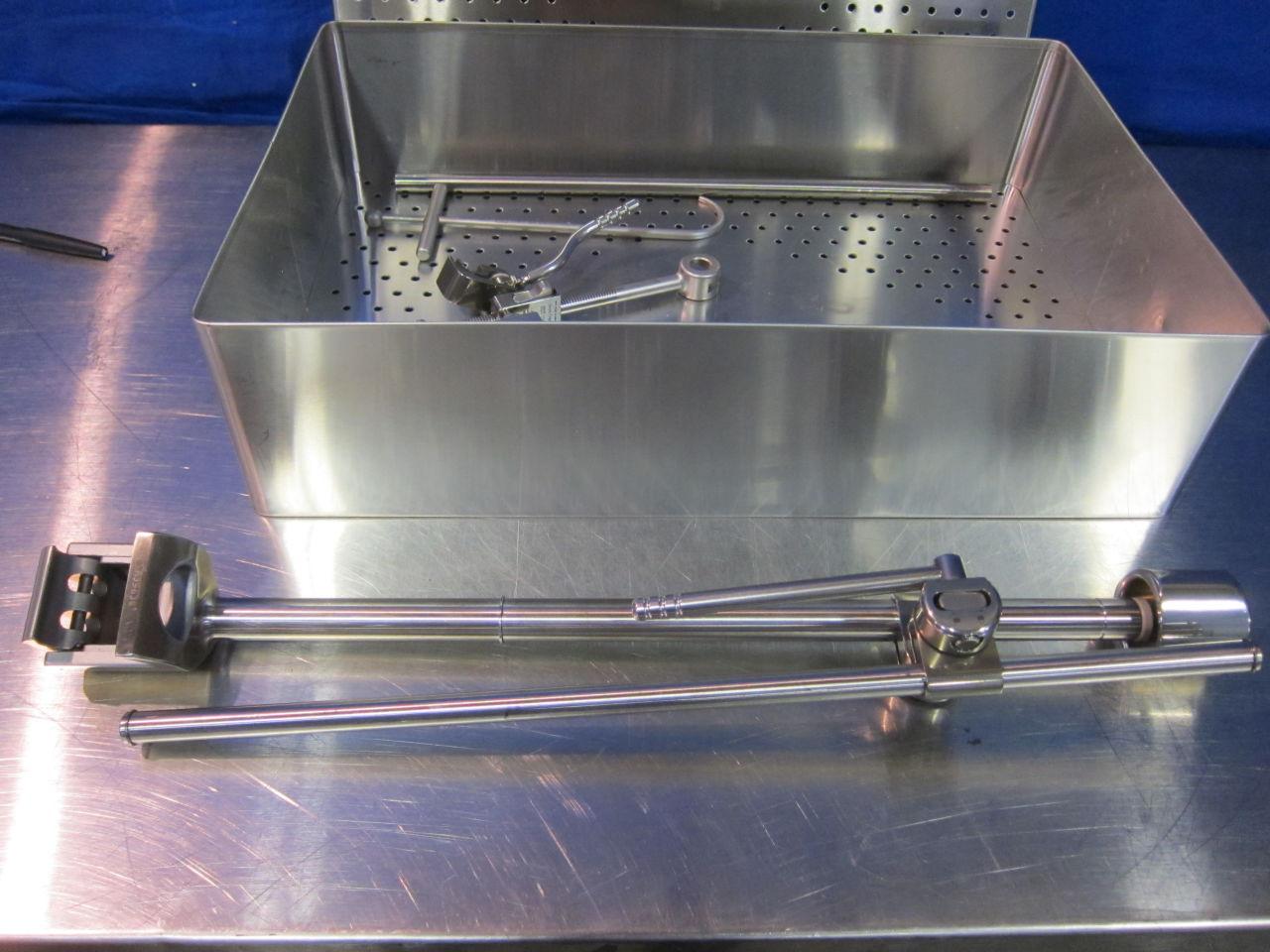 OMNI-TRACT SURGICAL Various Femoral Elevators in Tray - Lot of 5