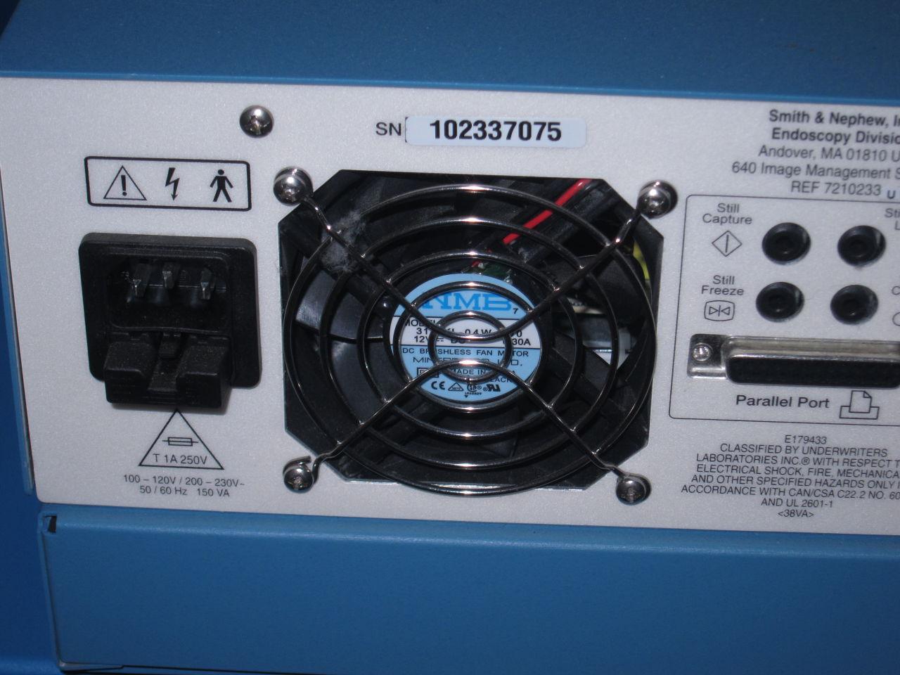 SMITH & NEPHEW Dyonics Video Cart w/ Camera Image Mngt System, Video Printer, and Light Source