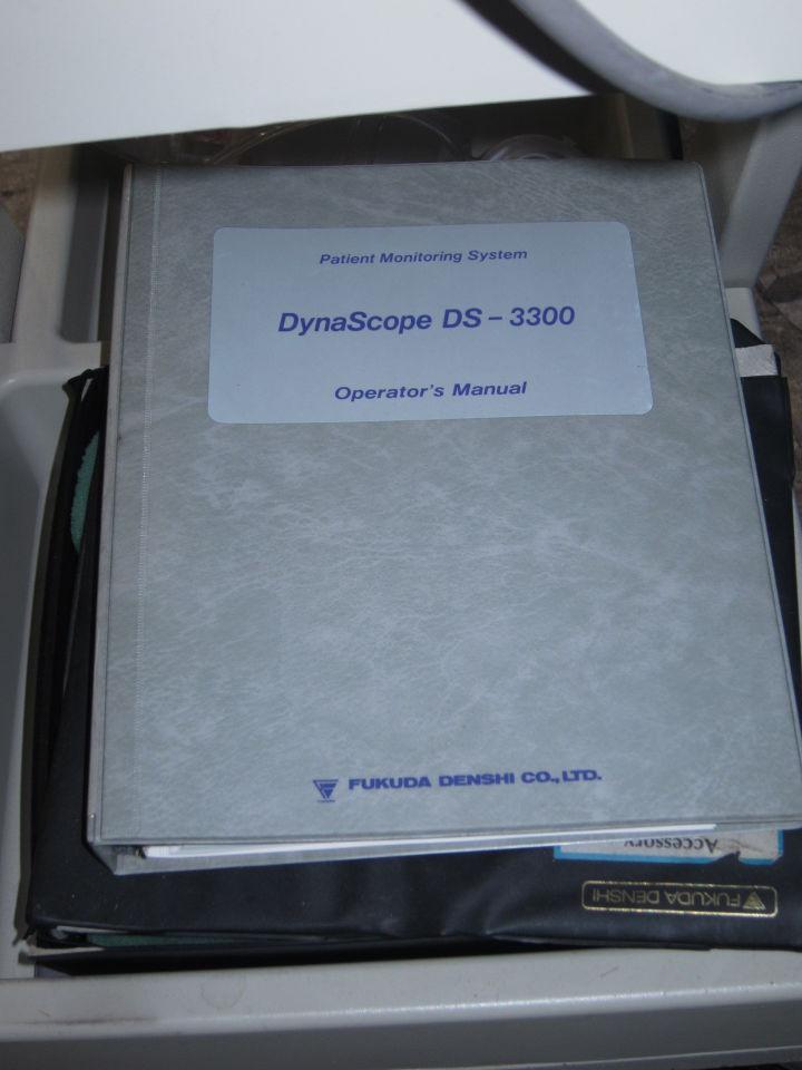 FUKUDA DENSHI Dynascope DS-3300 w/ Recorder Monitor