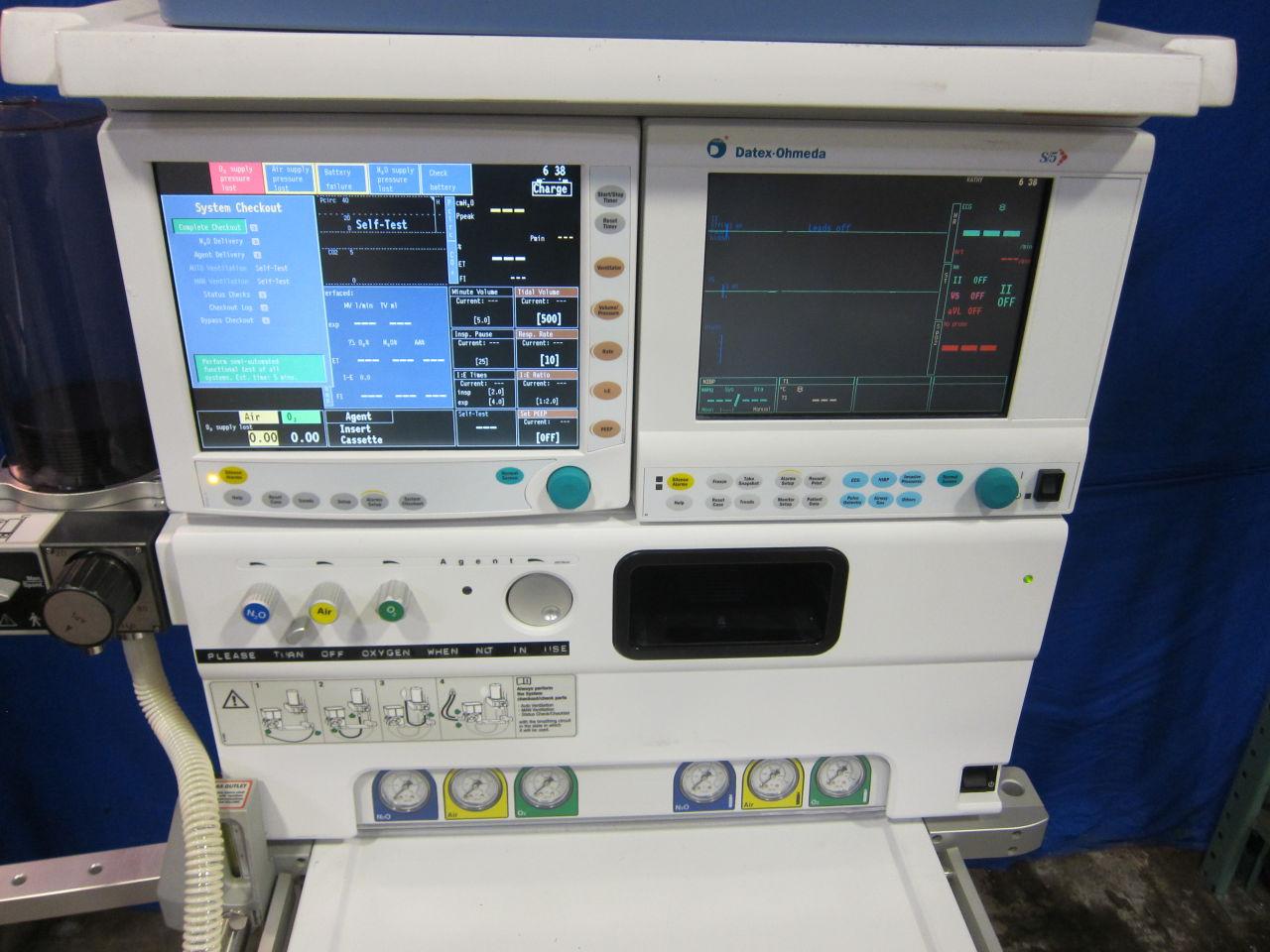 DATEX-OHMEDA S/5 Anesthesia Machine