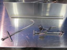 OMNI-TRACT SURGICAL Various Femoral Elevators in Tray - Lot of 5