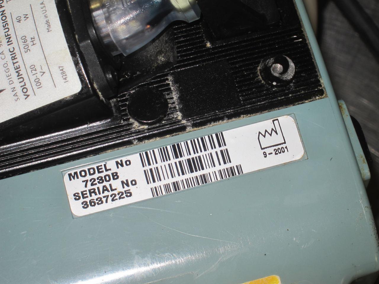 ALARIS 7230B  - Lot of 5 Pump IV Infusion