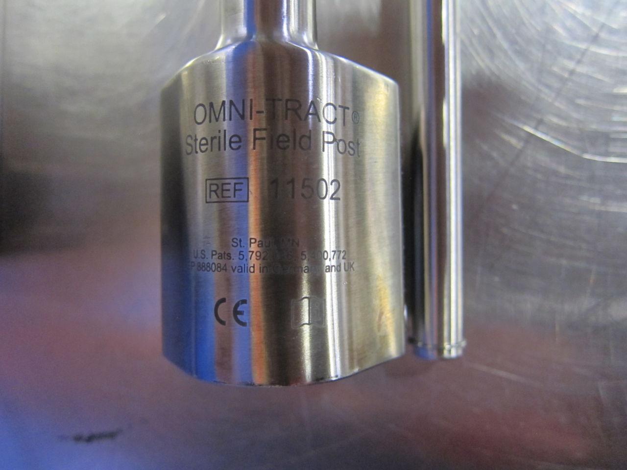 OMNI-TRACT SURGICAL Various Femoral Elevators in Tray - Lot of 5