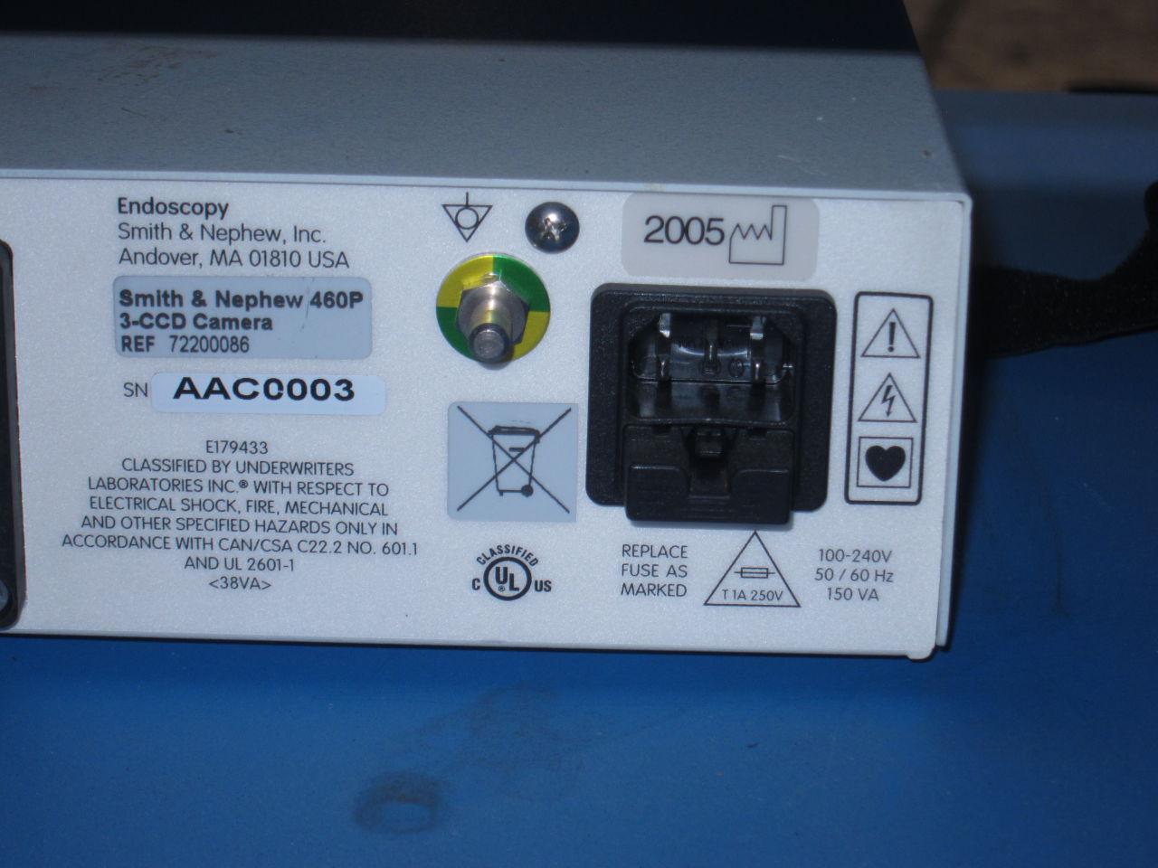 SMITH & NEPHEW Dyonics Video Cart w/ Camera Image Mngt System, Video Printer, and Light Source
