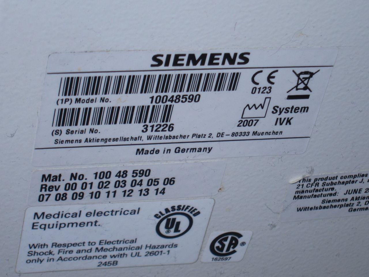SIEMENS Arcadis Avantic w/ Workstation C-Arm