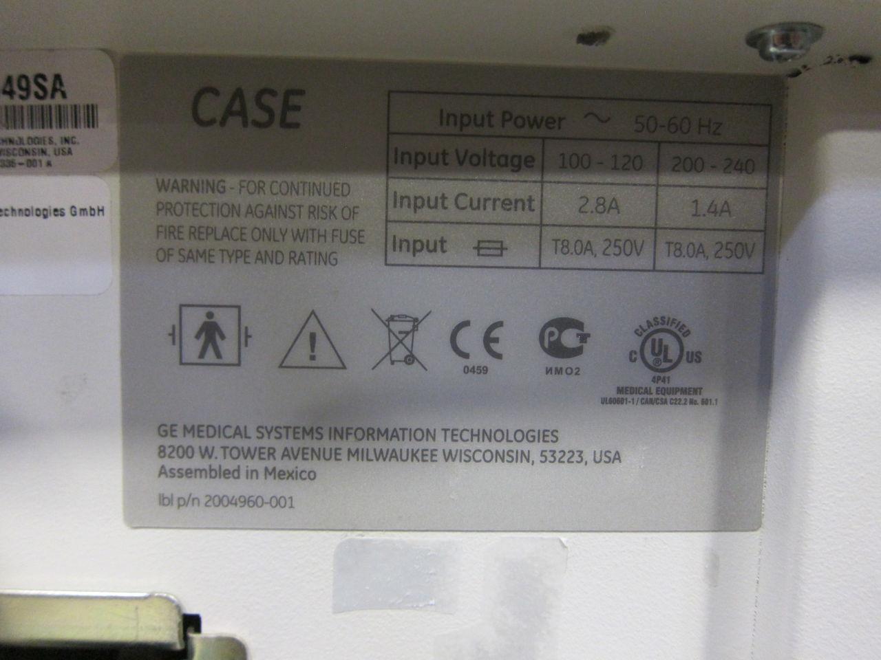 GE CASE P2 Series Stress Test