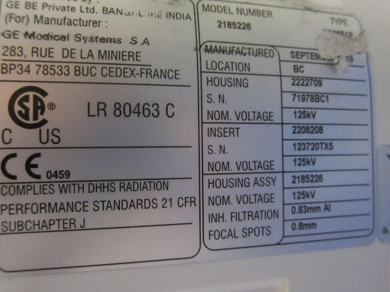 GE AMX 4 Plus Portable X-Ray