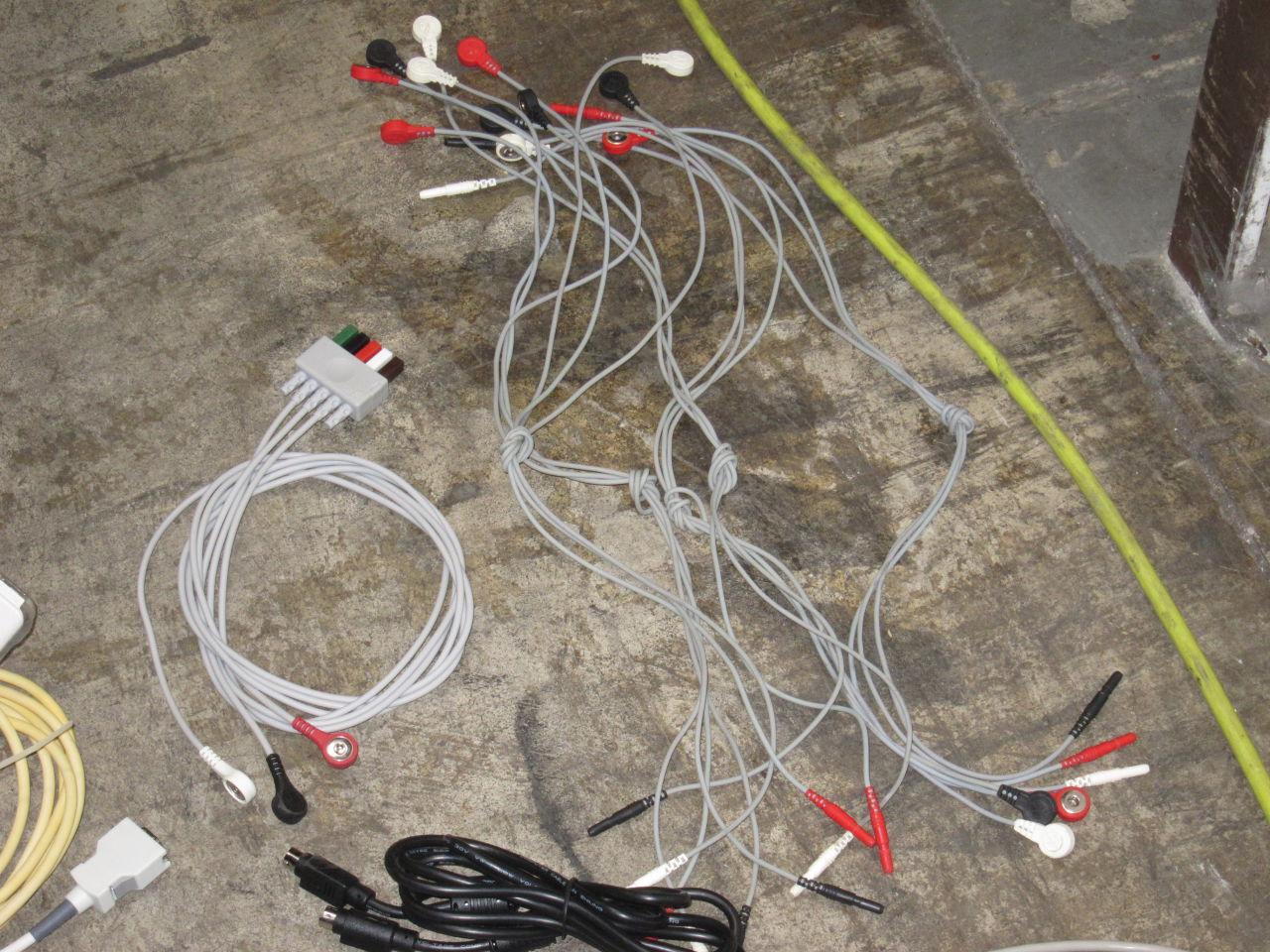 DATASCOPE Various Cables and Accessories - Lot of 32 Monitor