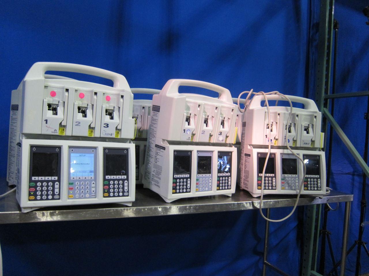 HOSPIRA Plum A+3  - Lot of 6 Pump IV Infusion