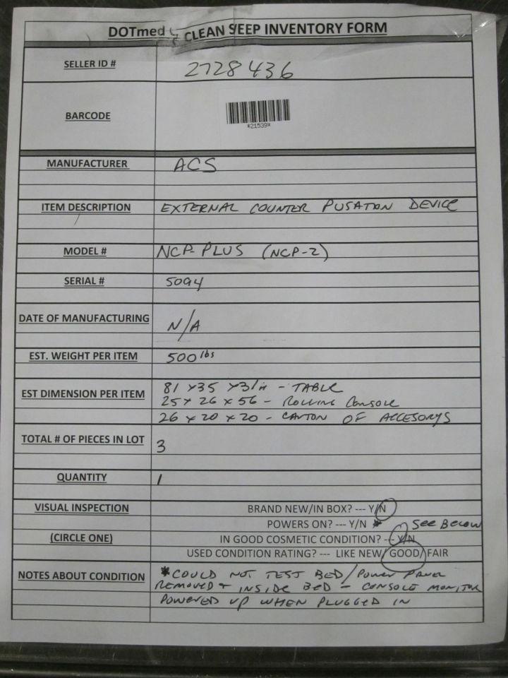 ACS NCP-Plus (NCP-2) ECP Unit