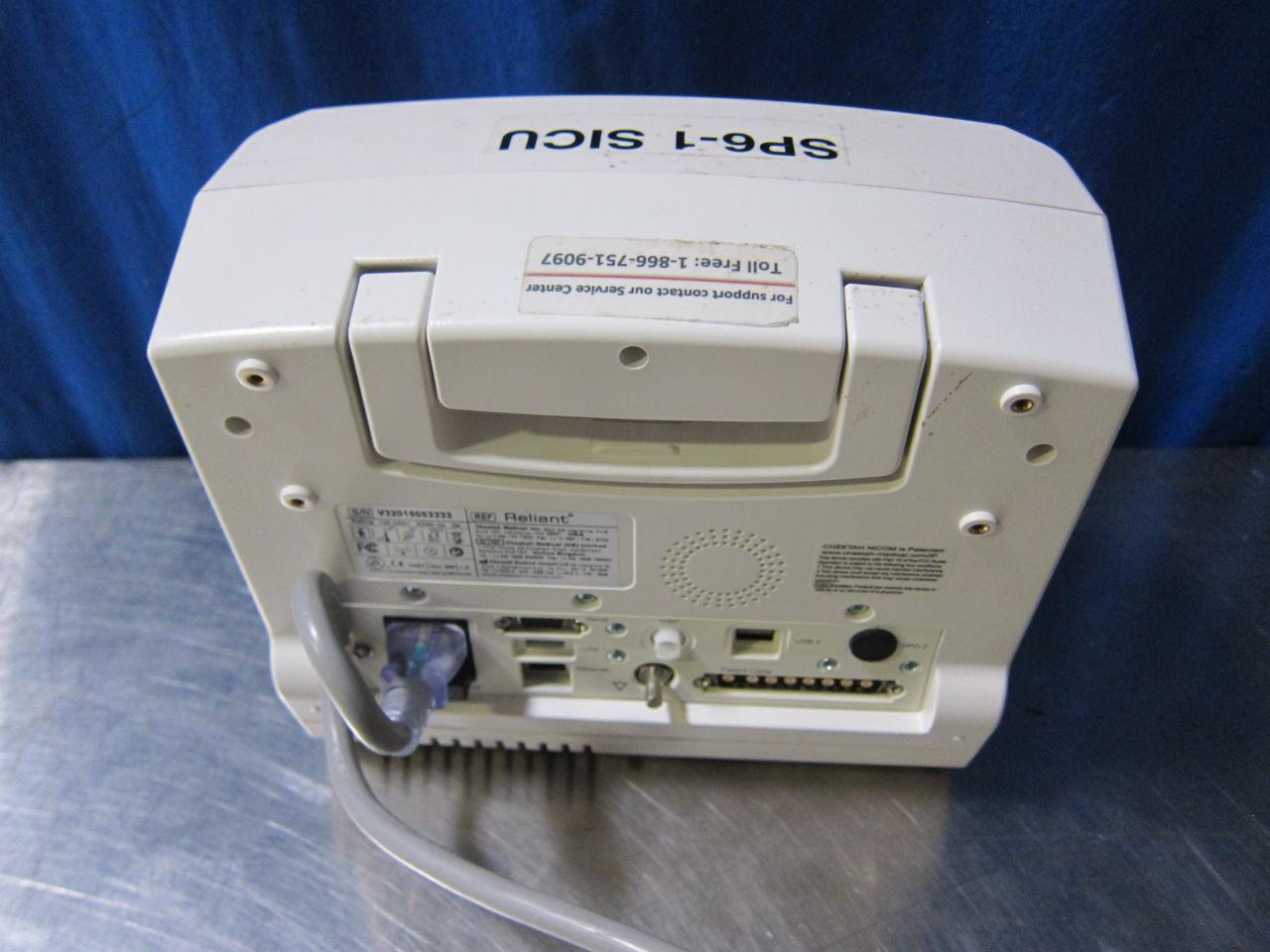 CHEETAH MEDICAL NICOM Reliant  - Lot of 2 Monitor
