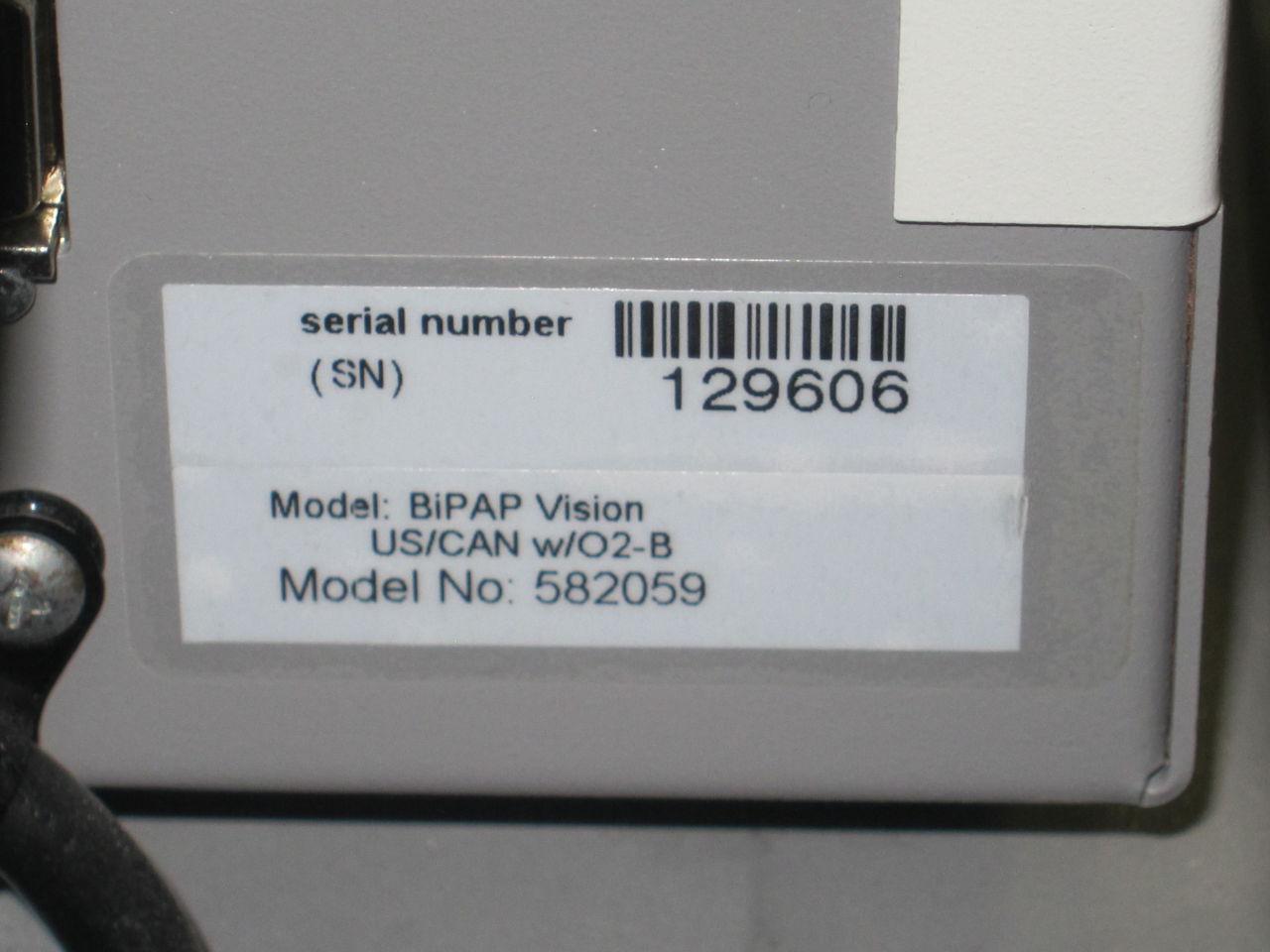 RESPIRONICS BiPap Vision Ventilator