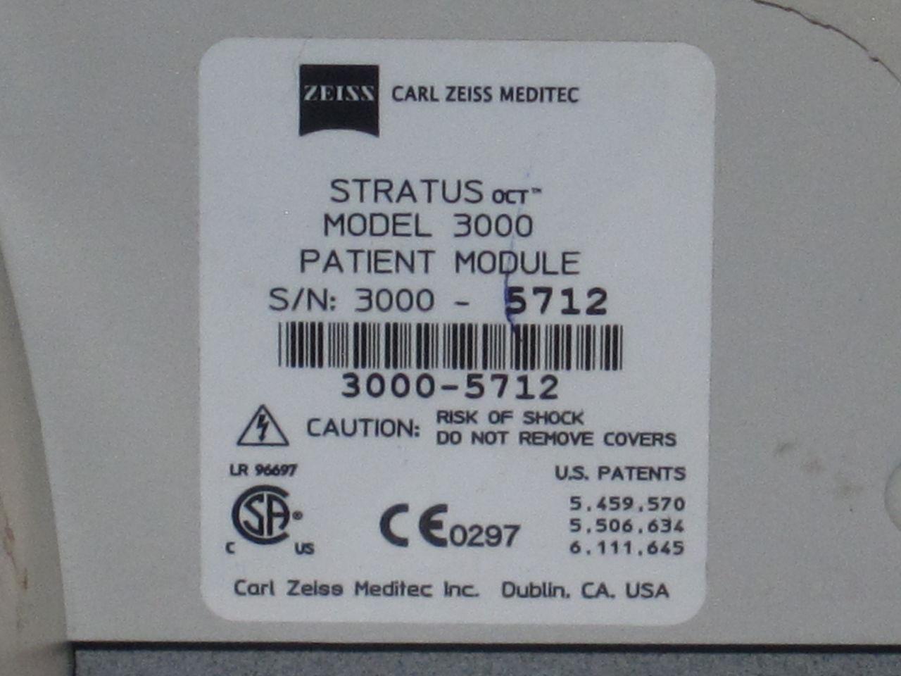 CARL ZEISS MEDITEC 3000 OCT