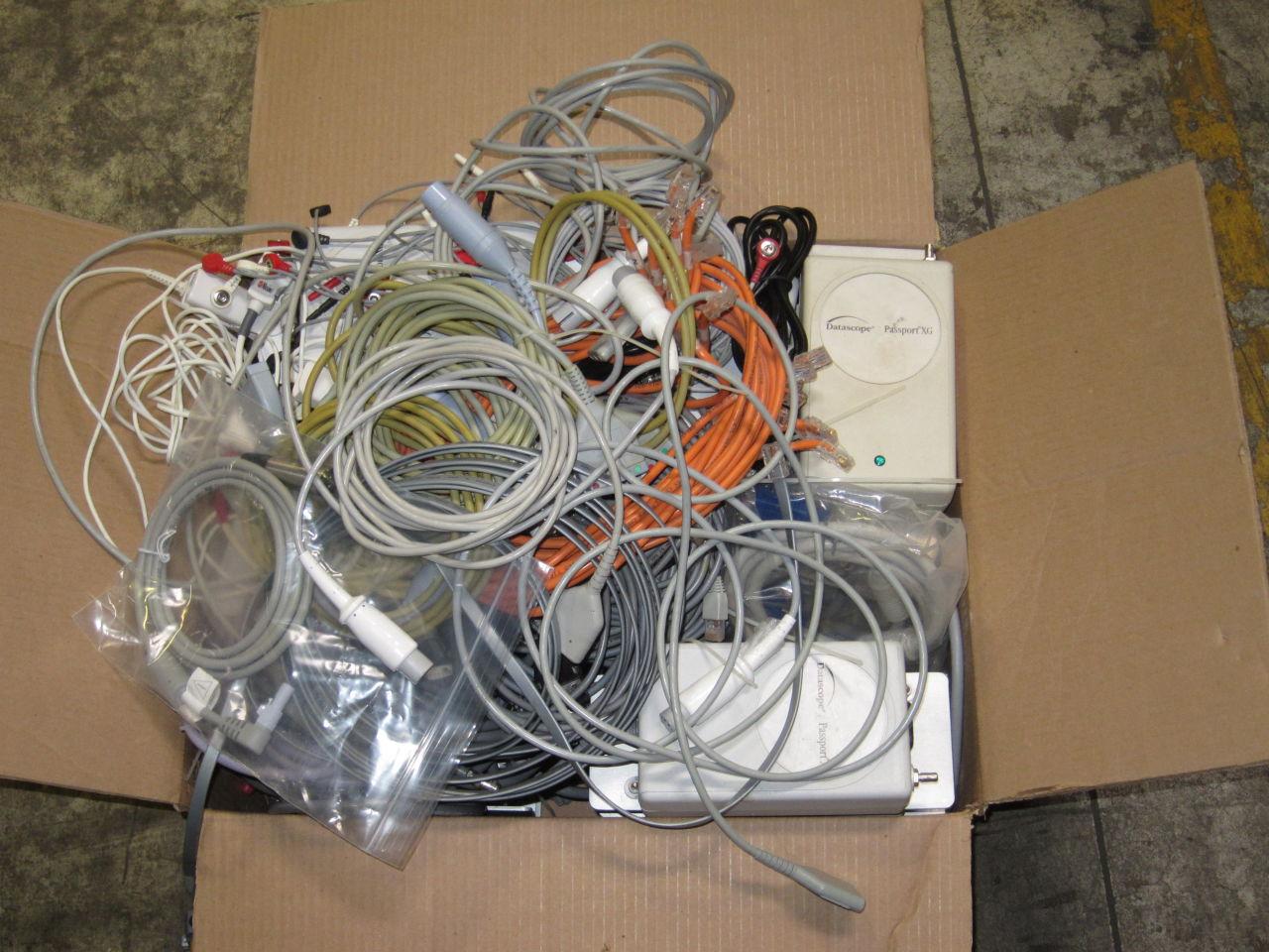 DATASCOPE Various Cables and Accessories - Lot of 32 Monitor