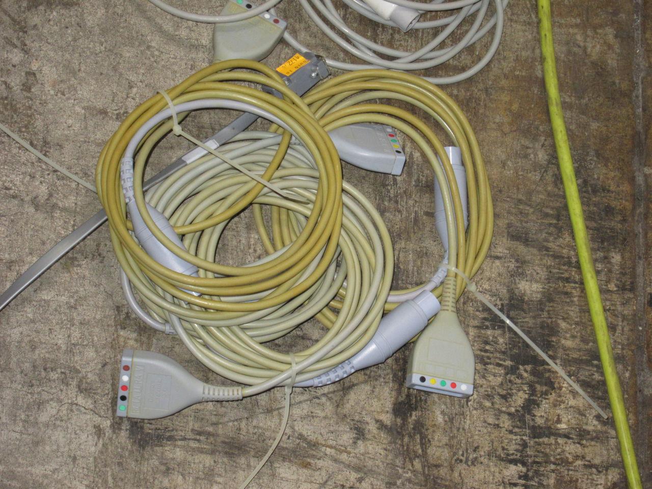 DATASCOPE Various Cables and Accessories - Lot of 32 Monitor