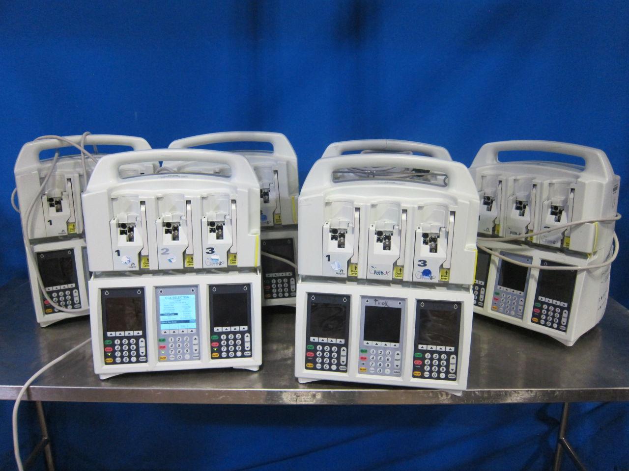 HOSPIRA Plum A+3  - Lot of 6 Pump IV Infusion