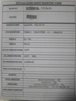 KONICA MINOLTA DD-741 Digitizer