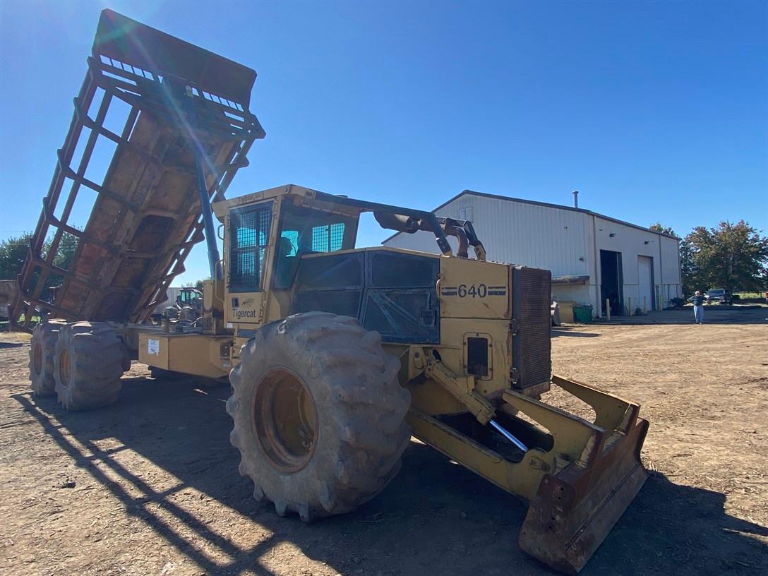 2002 TIGERCAT 640 Log Hauler, s/n 6401501, 7631 Hours