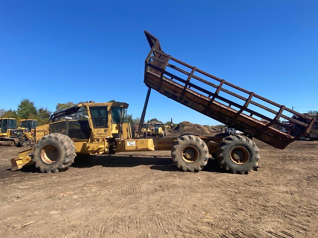 2002 TIGERCAT 640 Log Hauler, s/n 6401501, 7631 Hours