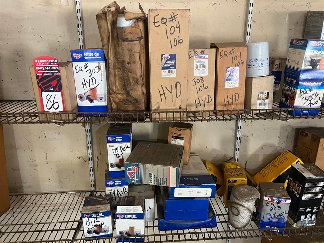 Lot of Assorted Filters