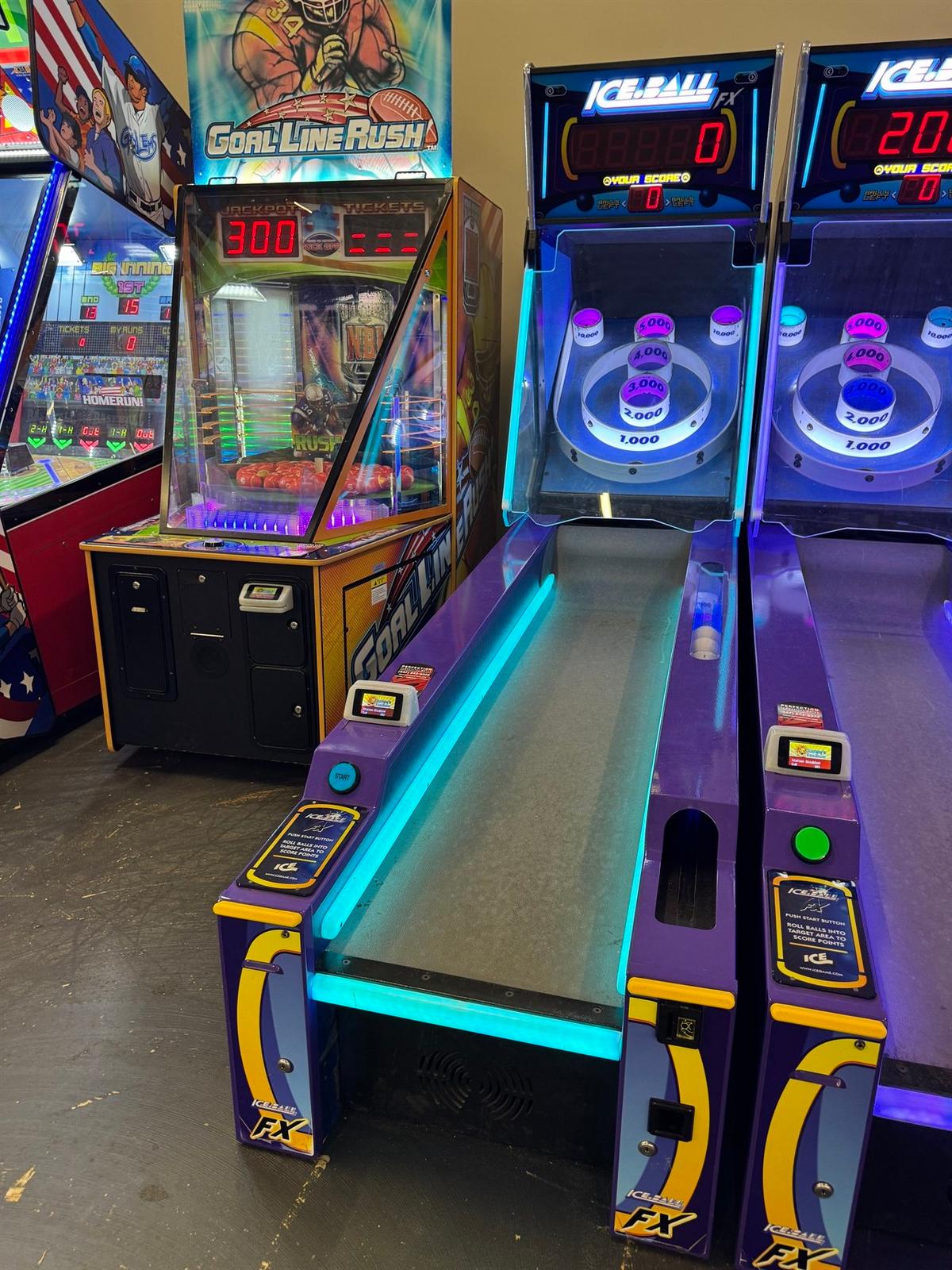 ICE AR1400X  Ice Ball FX Ski Ball Arcade, s/n AR-21892