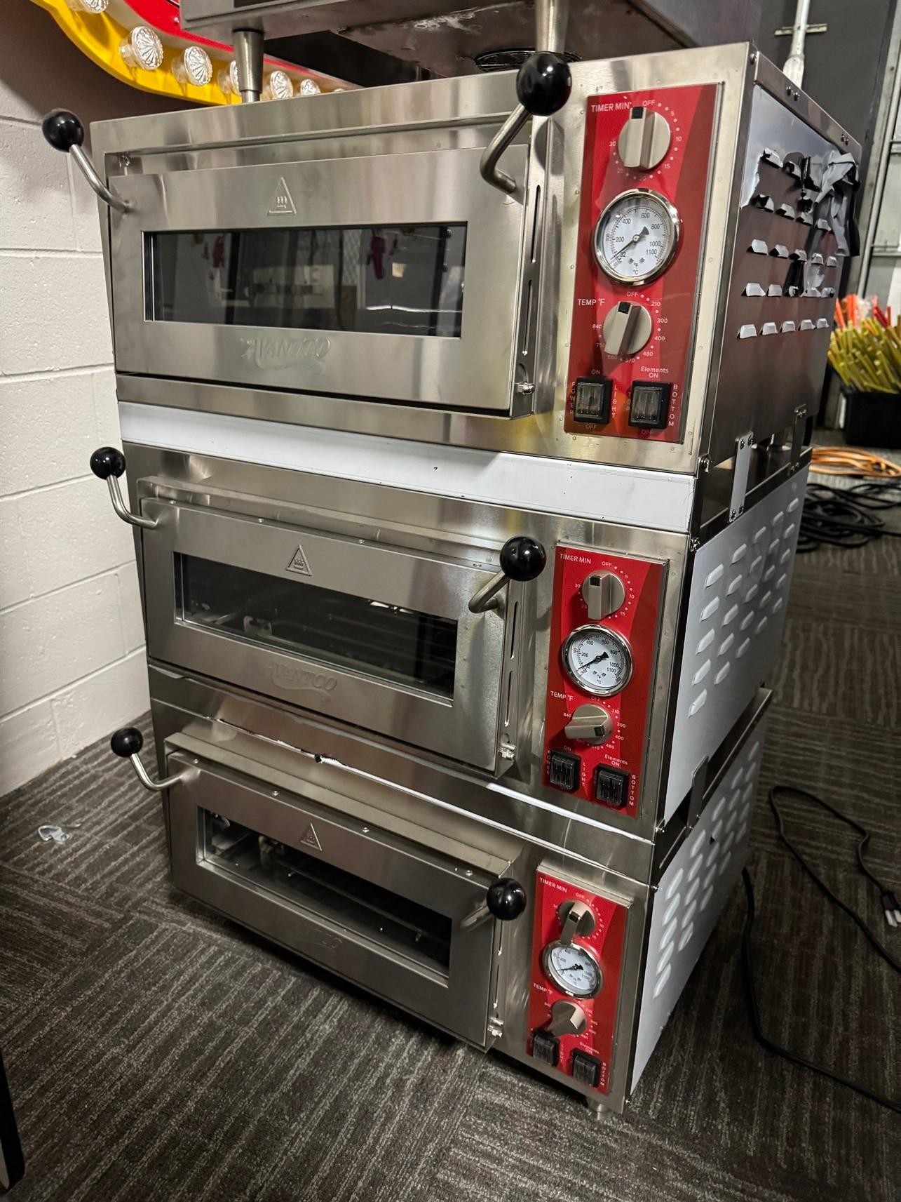 Lot Comprising STAR/HOLMAN MiniVeyor Conveyor Oven and (3) AVANTCO 18" Coun
