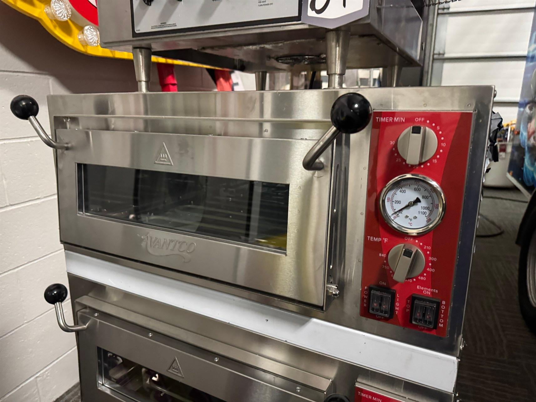 Lot Comprising STAR/HOLMAN MiniVeyor Conveyor Oven and (3) AVANTCO 18" Coun