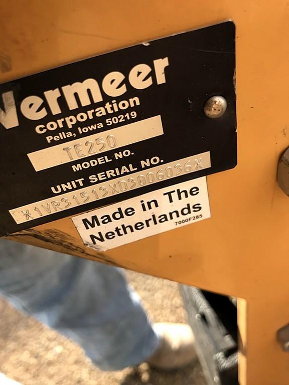 Veremeer TE250 Tedder