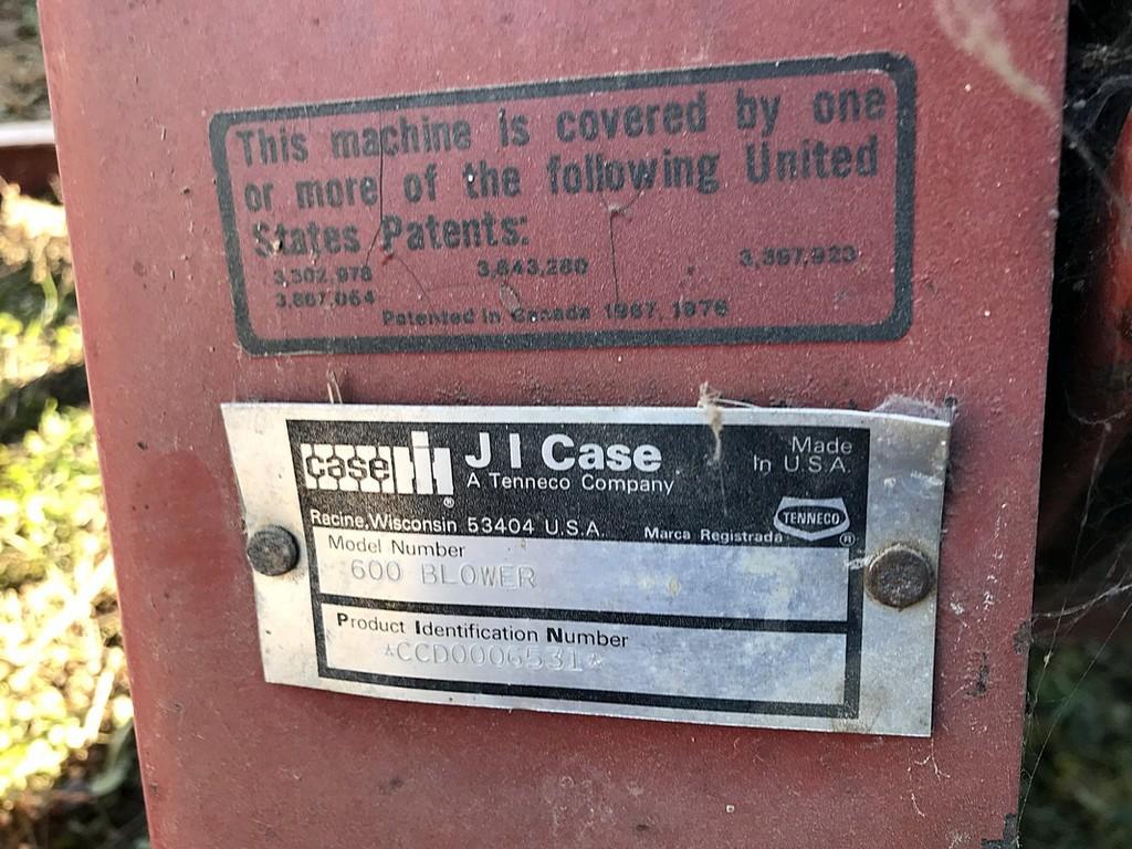 Case IH 600 Blower