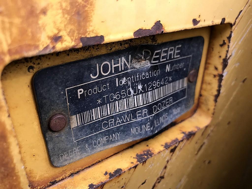 2006 Deere 650J LGP Track Dozer