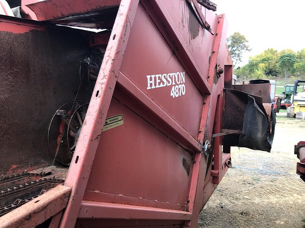 Hesston 4870 Bale Processor