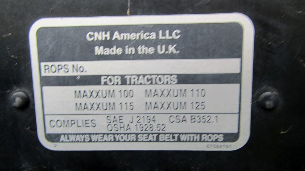 Case IH Maxxum 125 Tractor