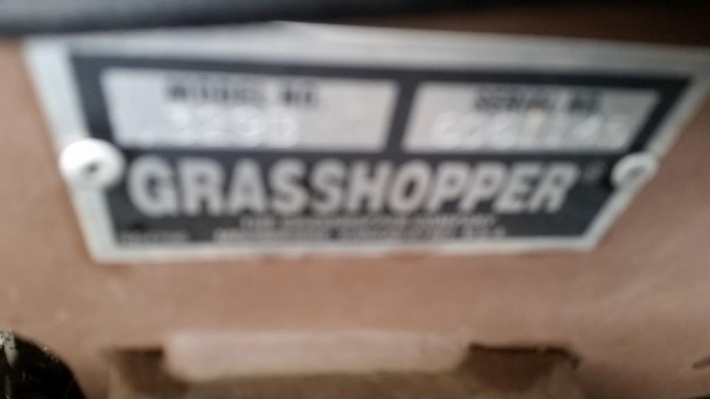 Grasshopper 329B  Zero Turn