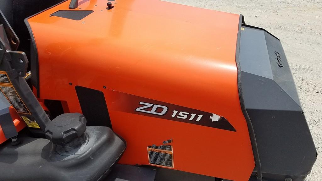 Kubota  ZD1511 Diesel Zero Turn