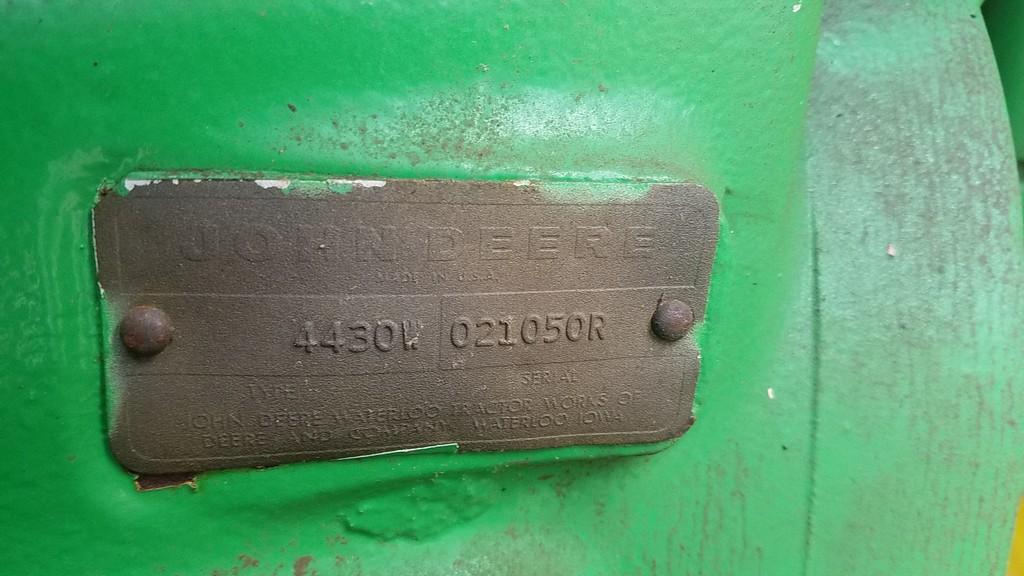 John Deere 4430 Cab Tractor