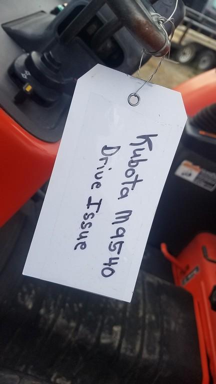 Kubota  M9540 Tractor 'AS-IS'