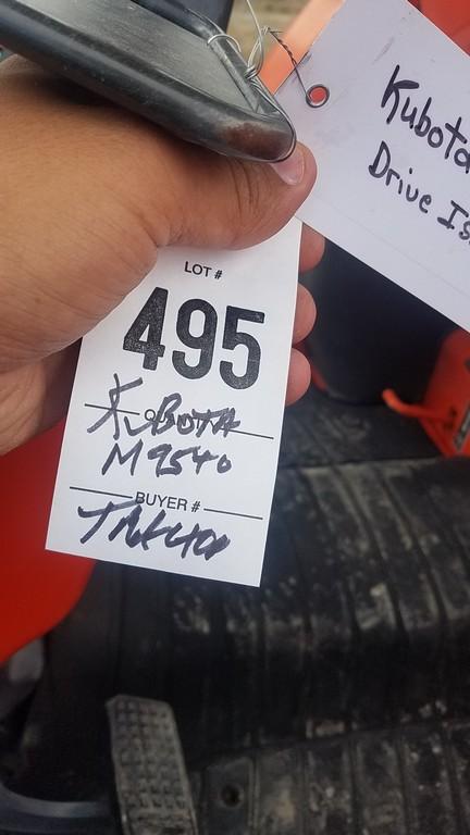 Kubota  M9540 Tractor 'AS-IS'