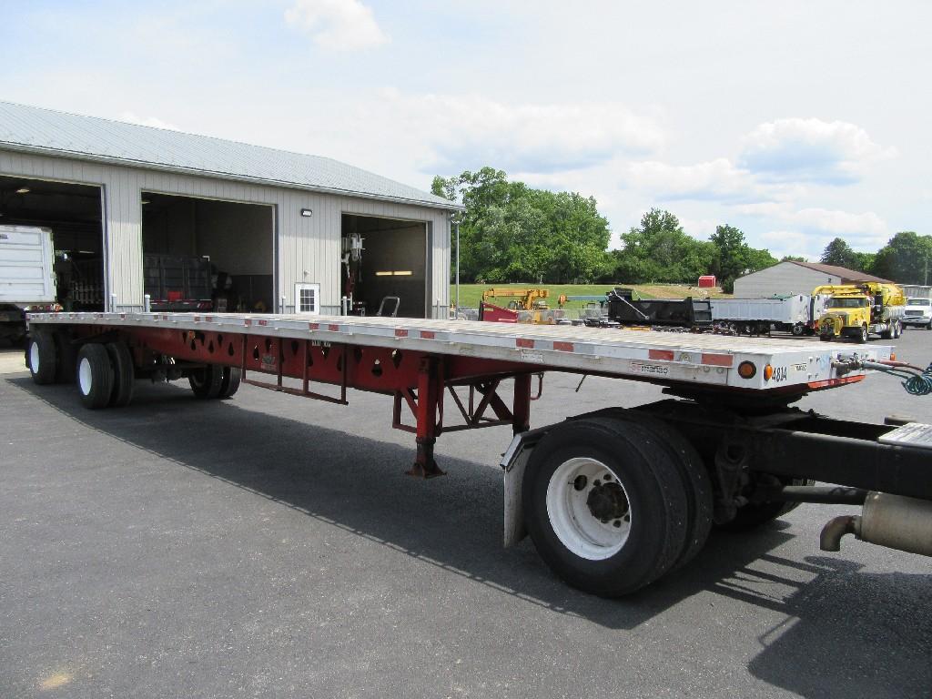 2004 Manac  Flat trailer