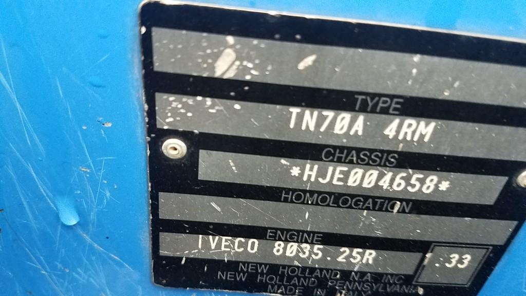 New Holland TN70DA Loader Tractor