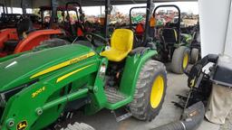 2020 John Deere 3038E Compact Loader Tractor