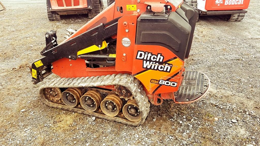 2021 Ditch Witch SK800 Mini Track Skid Steer 'Elite Item'