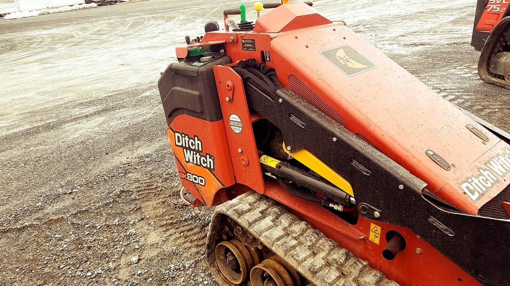 2021 Ditch Witch SK800 Mini Track Skid Steer 'Elite Item'