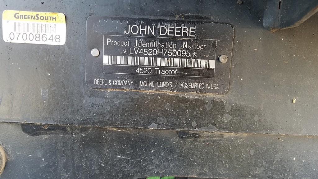 John Deere 4520 Compact Tractor 'Ride & Drive'