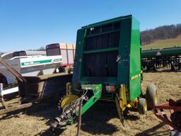 John Deere 435 Round Baler 'Monitor & manual in the Office '