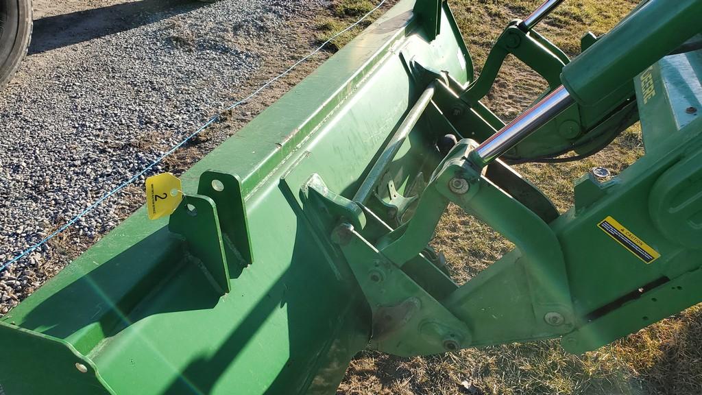 2016 John Deere 6130R Cab Loader Tractor